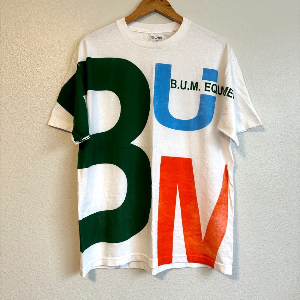 BUM Equipment Screen-printed T-shirt Large
